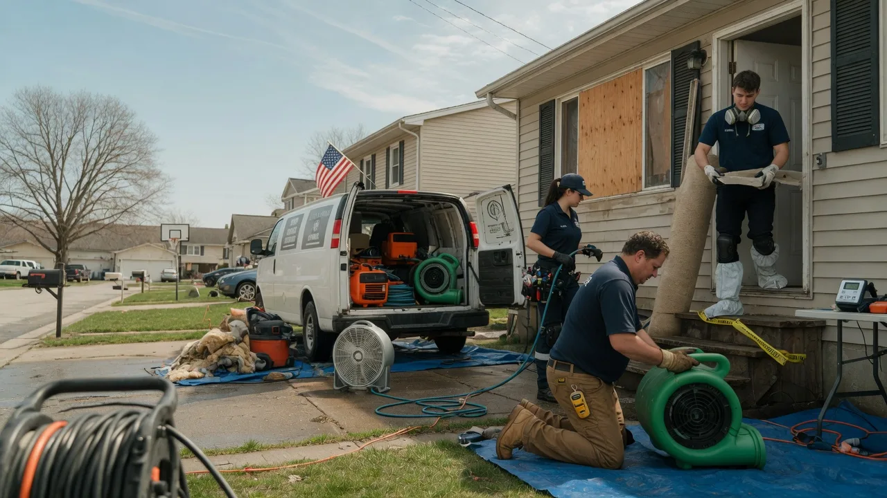 Water Damage Restoration in Summerfield, NC near me